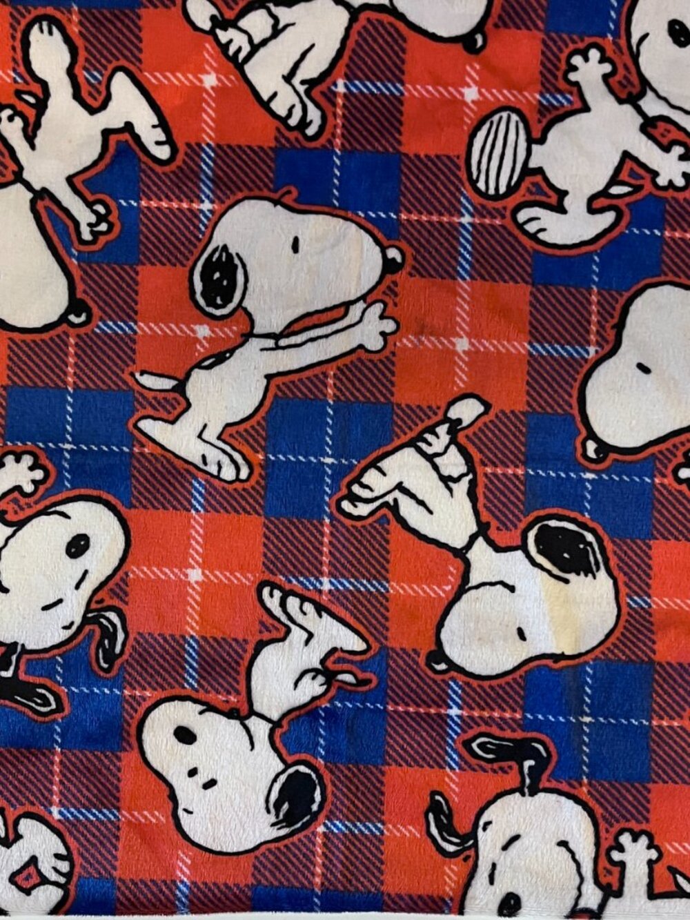 15 pc Snoopy Scrap Fabric - bundle 8 - Picture 8 of 8